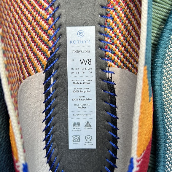 ROTHYS Moroccan Amber Loafers Size 8 EUC 🦄 - Picture 2 of 6